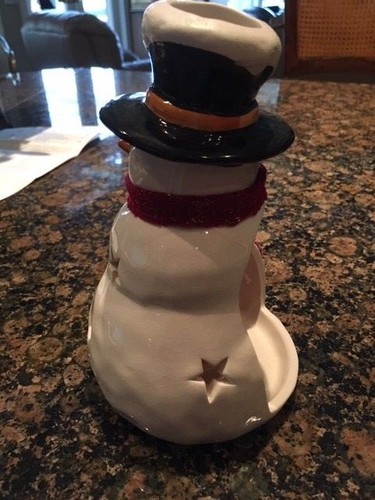 Snow Man Voit candle holder - Picture 4 of 4
