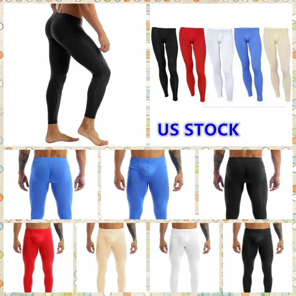 Mens compression tights with pouch cheap