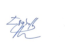 Isabelle Huppert autograph signed 10x15 cm index card