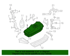 New Genuine Nissan Tank Assy - Fuel OE 172025S620