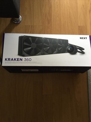 NZXT Kraken 360 AIO Flüssigkeitskühler 360mm Radiator 3x120mm Lüfter TFT-LCD