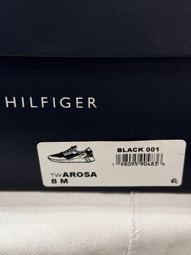 TOMMY HILFIGER, AROSA, WOMEN'S SNEAKERS, COLOR BLACK, SIZE 8 - 第 8/8 張圖片