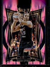2025 Panini Select WNBA #57 Alyssa Thomas Pink Flash Prizms