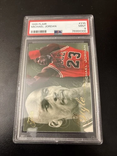 1995 Flair Style INSERT Michael Jordan #235 PSA 9 MINT BULLS HOF GOAT