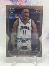 2022-23 Bowman Chrome Prospect Autographs Kyle Lofton Gold Refractor /50 