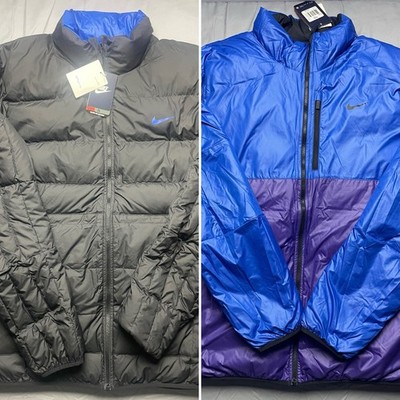 NIKE ALLIANCE Men s 3XL Flip It Reversible 614688 Black Snow Active Puffer Coat