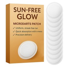 Sun Free Glow Microdarts Tanning Patch, Get A Tan Without Sun Exposure 10pcs/box