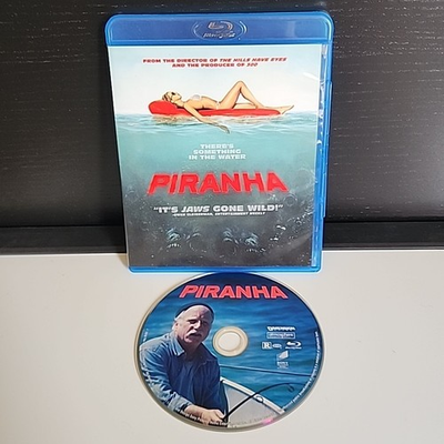 #ad Piranha Blu ray 2011 Richard Dreyfuss Elisabeth Shue Jerry O#x27;Connell Free Ship $12.99