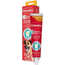 Petrodex Toothpaste for Dogs and Puppies, Cleans Teeth and Fights Bad Breath,