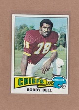 1975 TOPPS FOOTBALL BOBBY BELL #281 CHIEFS EX/EXMT *A44402