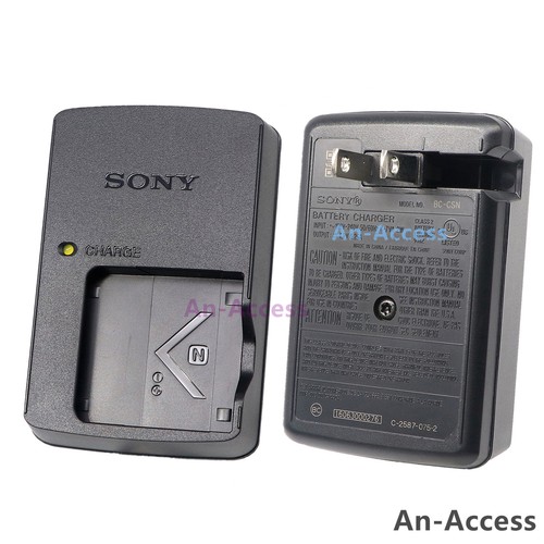 Original BC-CSN Charger For SONY NP-BN1 Battery DSC-W310 W360 W520 TX55 TX66 TX9