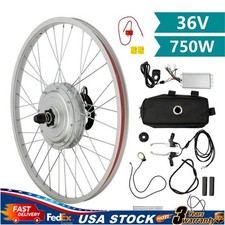 Electric Bike Hub Kit E-bicycle Front Wheel B...