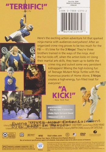 3 Ninjas (DVD) - Picture 3 of 4