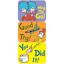 Dr. Seuss Success Stickers by Eureka