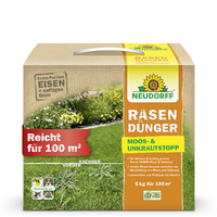 Neudorff RasendüNger Moos- & Unkrautstopp 5 Kg DüNger Gegen Moos Und Unkraut