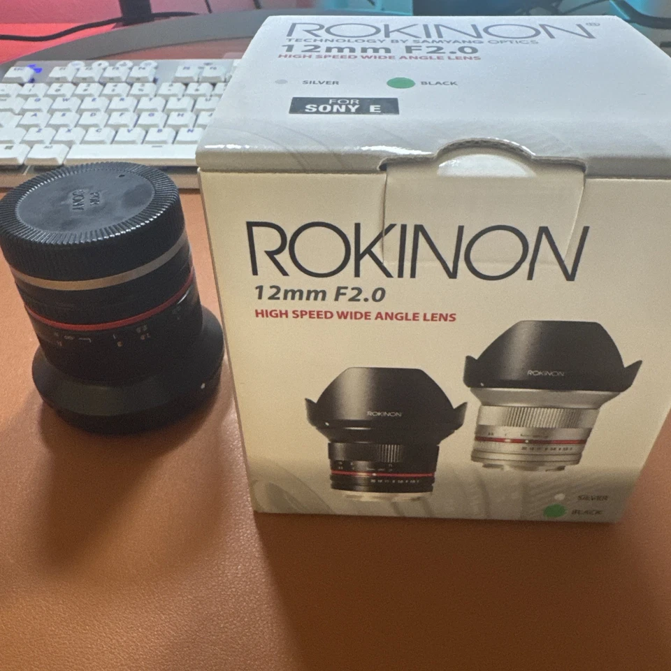 Lente ROKINON RK12M-E 12 mm f/2,0 NCS CS para Sony E-Mount - negra Foto 4 de 4