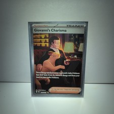 Giovanni's Charisma 204/165 SV: Scarlet & Violet 151 Holo NM