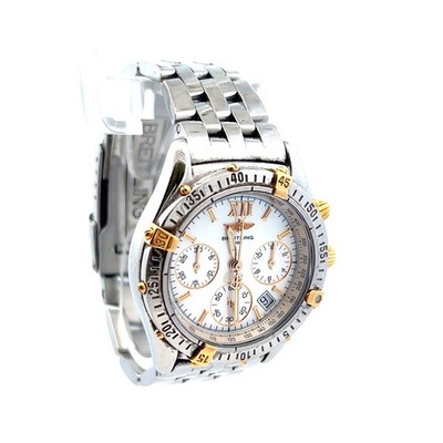 Breitling Chrono B55348  Mother Of Pearl Dial