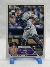 Brian Serven 2023 Topps Series One #41 (RC) - Colorado Rockies