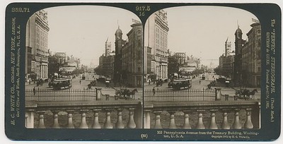 WASHINGTON DC SV - Pennsylvania Avenue - HC White c1901