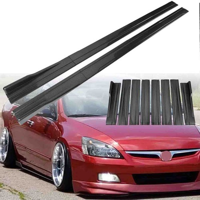 #ad #ad 86.6quot;CARBON LOOK SIDE SKIRT EXTENSION SPLITTER ROCKER FOR HONDA ACCORD 2005 2007 $59.99