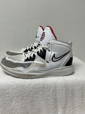 Nike Kyrie Infinity Youth 5 Mid Top Basketball Sneakers White/Gray/Black/Red