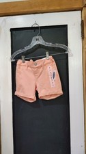 girls old navy peach adjustable waist shorts size 6/7 new with tags