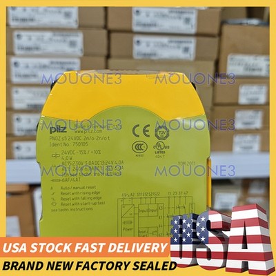 2pc New PILZ 750105 PNOZ S5 PLC Module Safety Relay Free Shipping