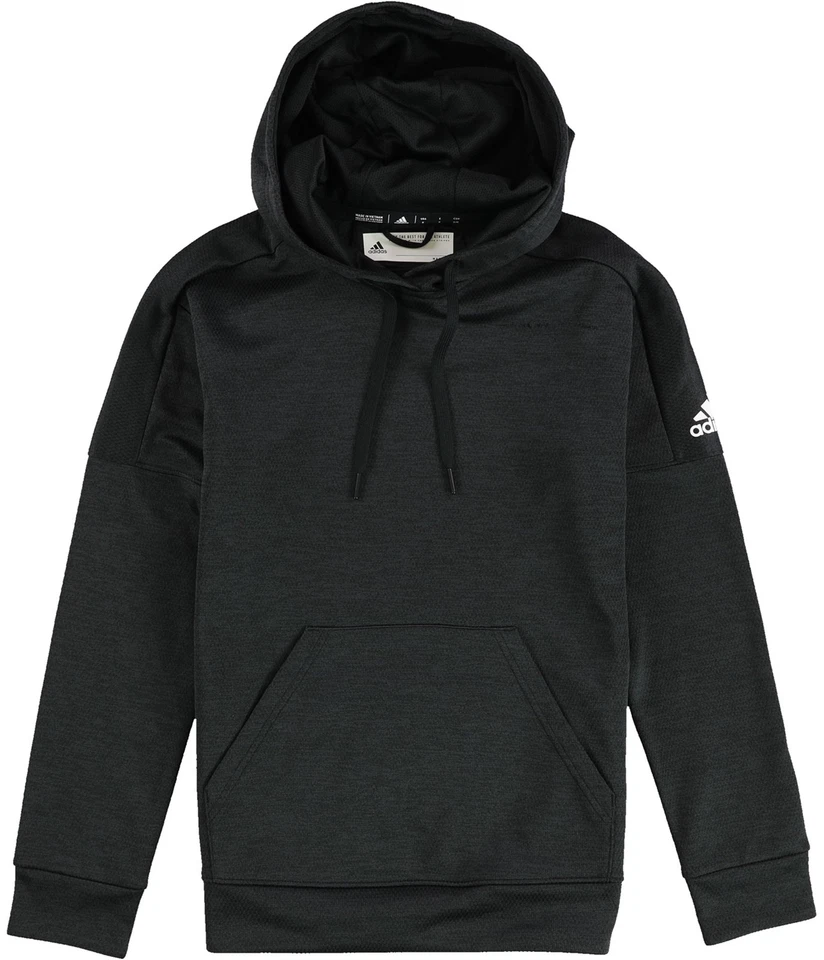 Sudadera con capucha Adidas Team Issue para mujer, gris oscuro, S