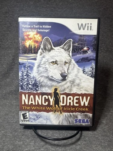 Nancy Drew: The White Wolf of Icicle Creek - Nintendo Wii CIB 7