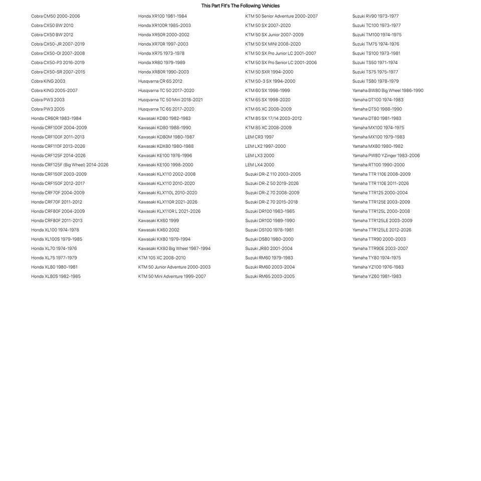 Manillar Renthal aluminio 7/8" (#798) KTM 85/105SX negro para Yamaha YZ60 Foto 2 de 2