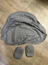 New Canopy and shoulder pads for Doona (Stroller not included) GRAY