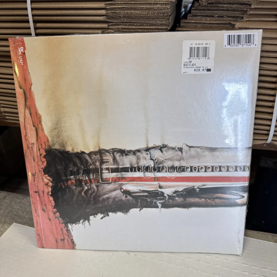 NEW Beastie Boys Licensed to Ill Def Jam 2020 Clear Vinyl Walmart Excl. Sealed - Image 2 of 2