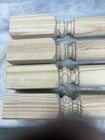 4- 29"   CLEAR PINE TABLE LEGS WOODEN TURNED WOOD NEVER USED. — photo 3