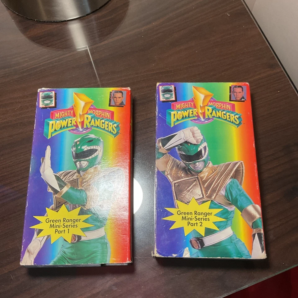 Mighty Morphin Power Ranger: Green Ranger Mini- Series Part 1 & 2 1994 VHS Tapes - Image 2 of 4