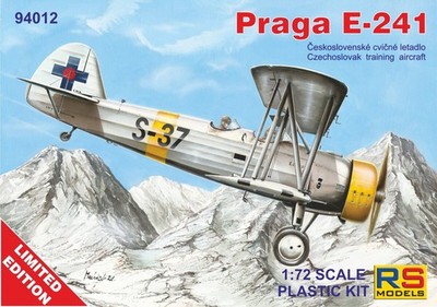 RS Models 94012 1:72 Praga E-241 3 Decal v. für Tschechoslowakei