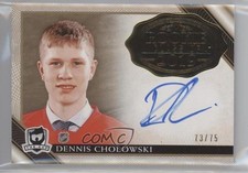 2018-19 The Cup Rookie Class of 2019 Gold Foil 73/75 Dennis Cholowski Auto 8tn