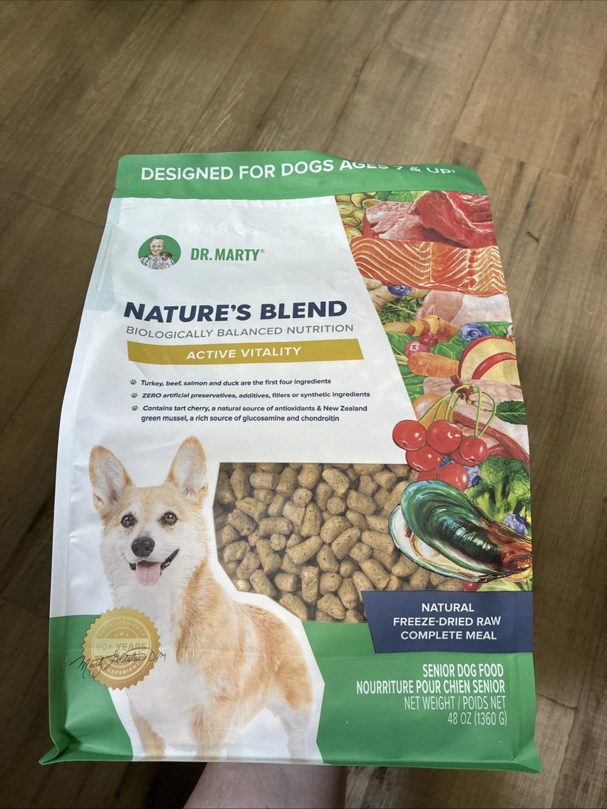 Dr. Marty Active Vitality Dog Food - 48oz