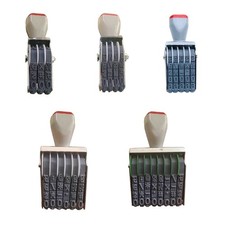 Rotating Number Stamp Changeable Digits Number Stamp 0-9 Number Stamp