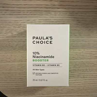 Paula's Choice 10% Niacinamide Booster Face Serum For All Skin Types B3 B5 