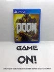 Doom - PlayStation 4 - Complete Tested Working - Free Ship