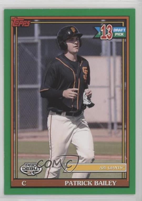 2021 Topps Pro Debut Green 99/99 Patrick Bailey #PD-162 nd3