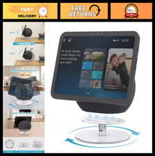 Adjustable 360  Swivel Stand for Echo Show 8  11, Tiltable Aluminium Desk Holde