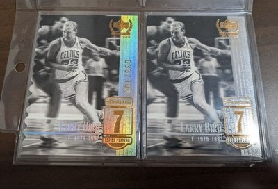 Larry Bird 1999 UpperDeck Century Legend NBA Limited Card 100 pcs Used