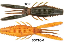 Rapala "Crush City"  4" Bronco Bugs (Bama Craw-6 Per Pack)