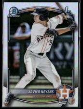 2025 Bowman Draft #BDC-2 Xavier Neyens Chrome Refractor