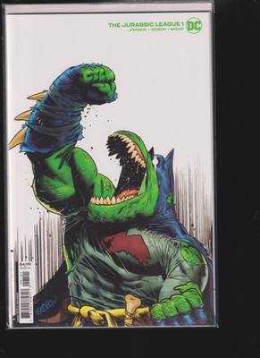 The Jurassic League #1 Juan Gedeon Cardstock Variant Cover (2022)