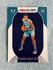2020-21 Panini NBA Hoops Rookie RC Vernon Carey Jr. #214 Charlotte Hornets