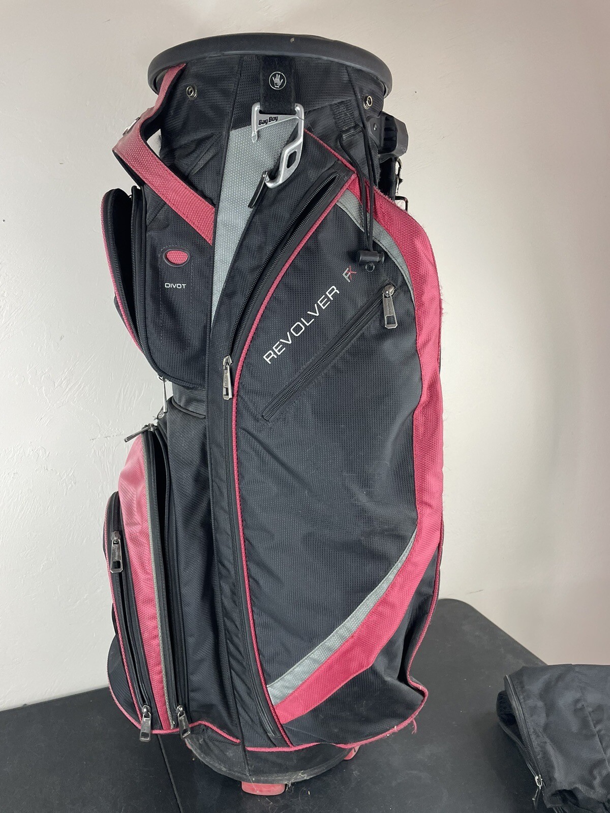 Bag Boy Revolver Fx Swivel System 14 Way Golf Bag With Cover eBay