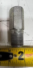 1/2" Hex Head Bull Plug Male NPT Connection Carbon Steel Pipe Fitting XH WPB